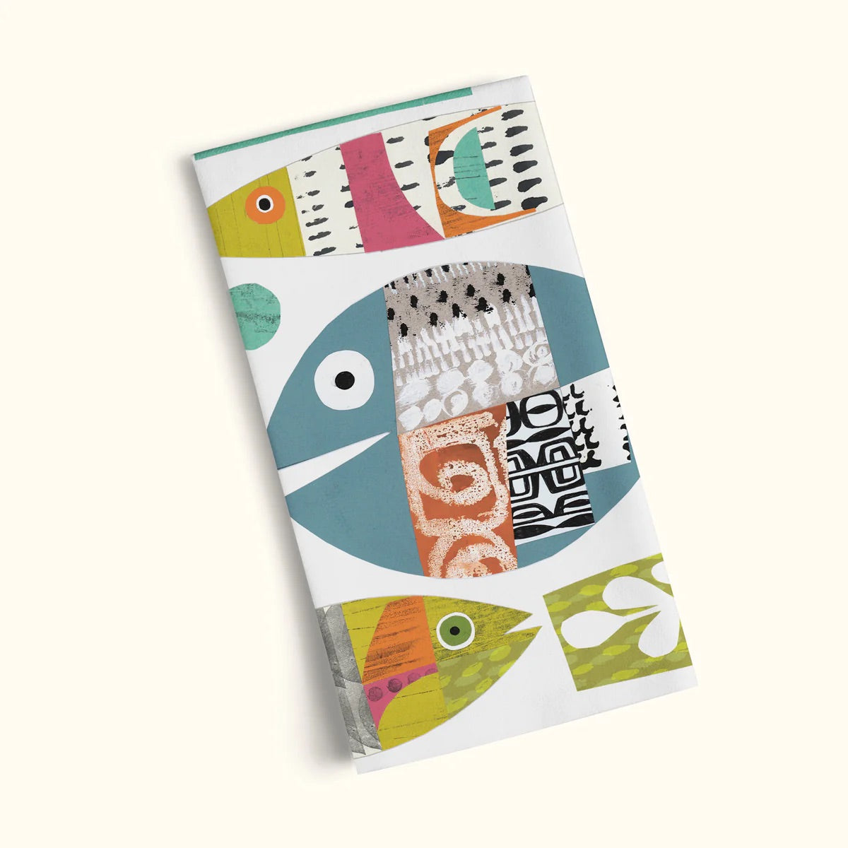 Fish School Cotton Tea Towel