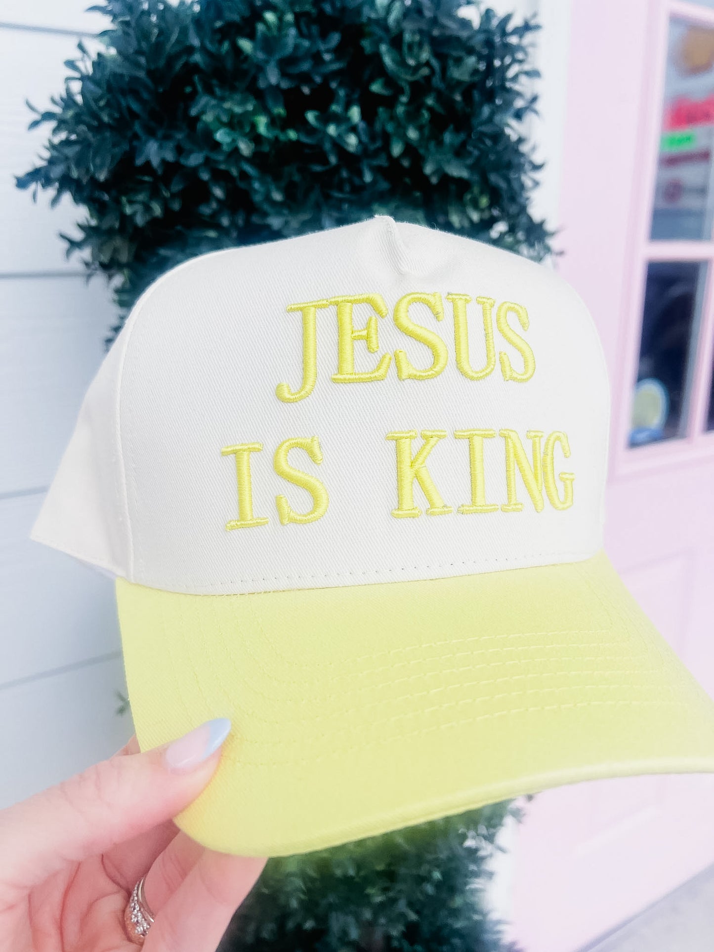 Jesus Is King Hat