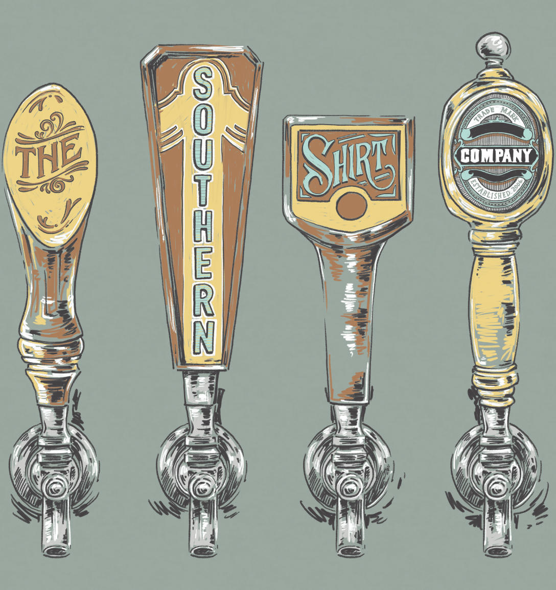 SSCO Pour Decisions Tee SS - Iceberg Green