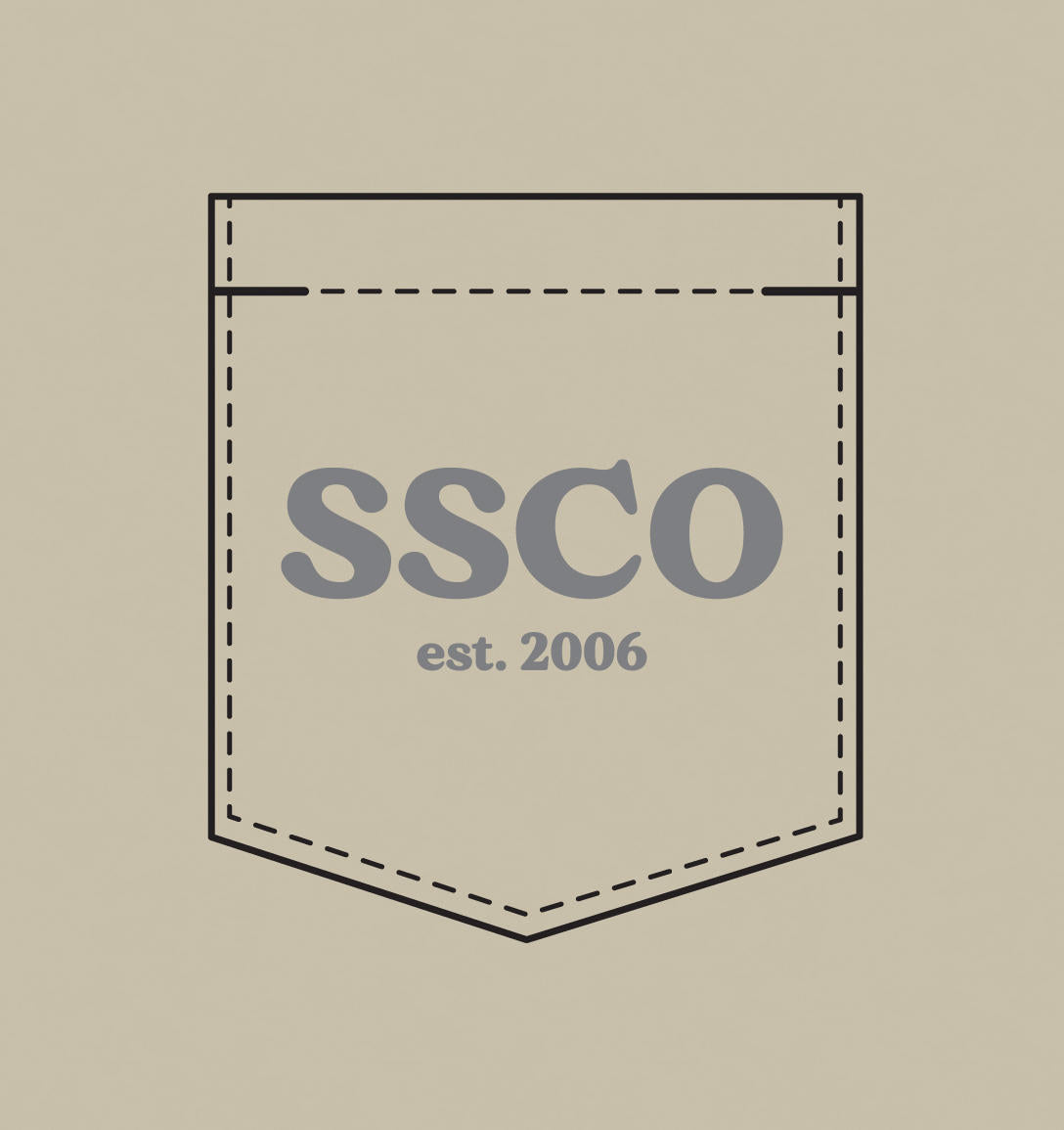 SSCO Camo Companion Tee SS - Taupe