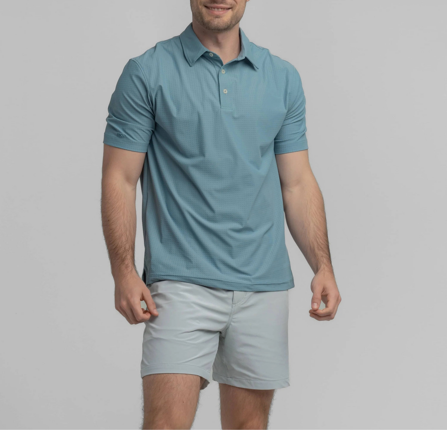 SSCO Next Level Performance Polo - Smoke Blue