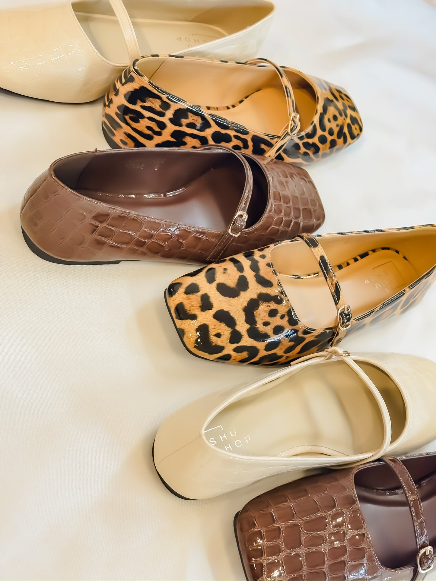 Adele Mary Jane - Leopard Print