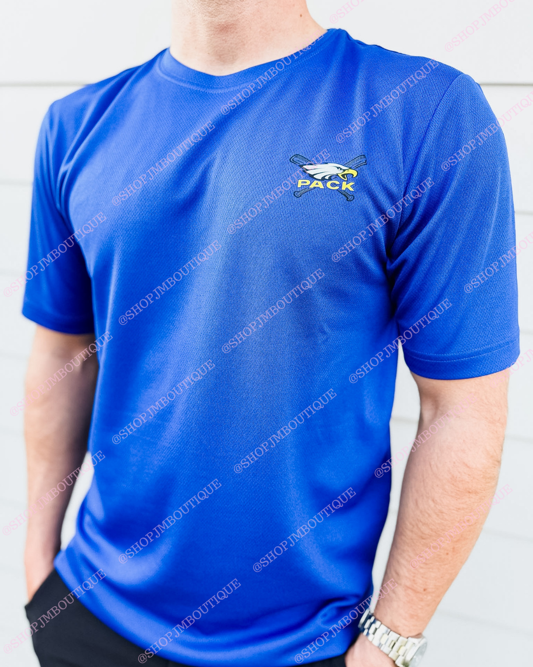 PRE ORDER Design 6 - Men's Performance Tee - Royal
