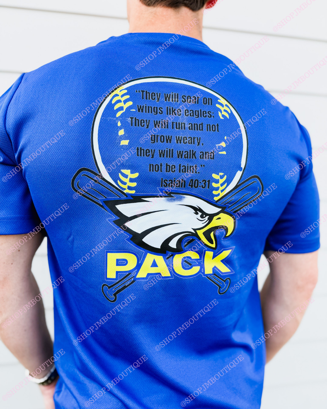 PRE ORDER Design 6 - Men's Performance Tee - Royal