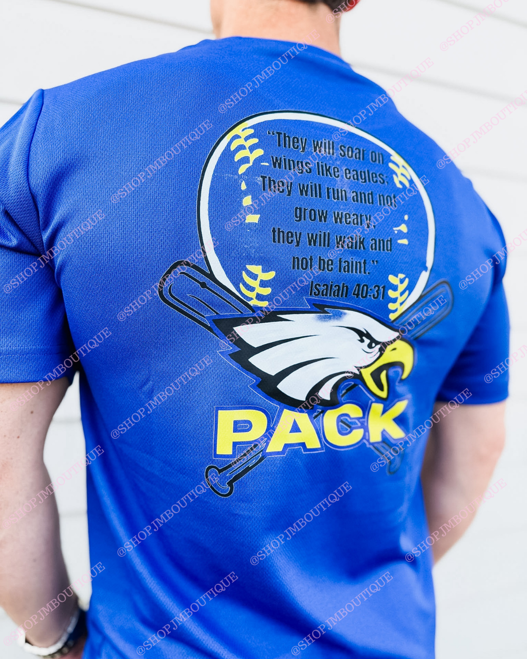 PRE ORDER Design 6 - Men's Performance Tee - Royal