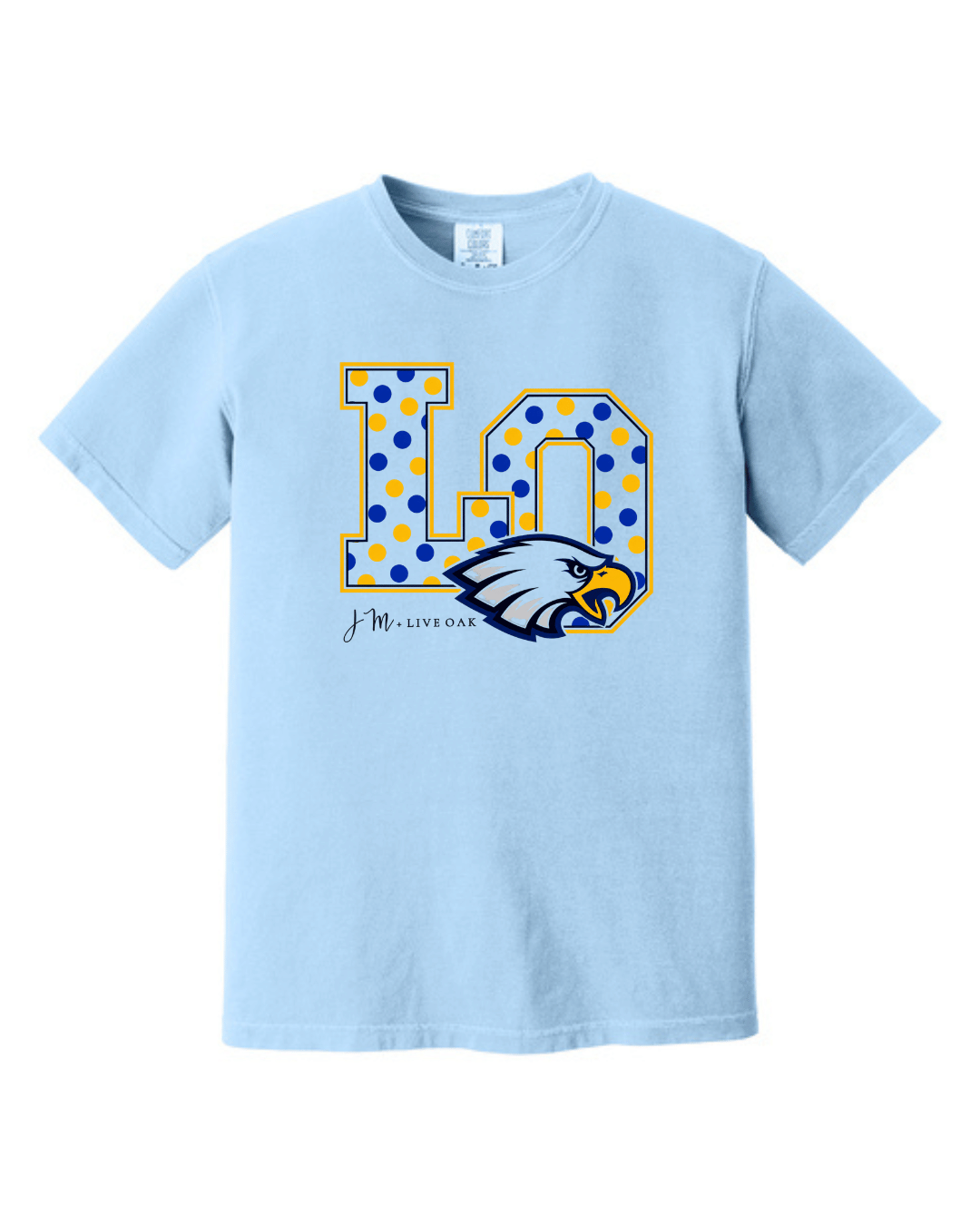 *PRE-ORDER* JM + Live Oak New Logo Polka Dot Sweatshirt - Adult