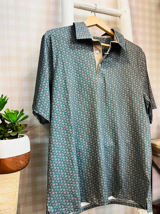 SSCO Party Fowl Printed Polo