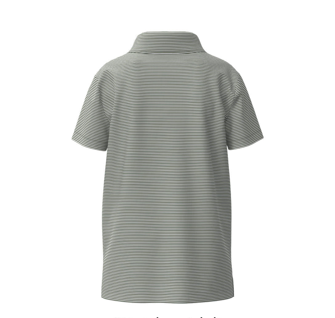 SSCO Youth Boys Heather Madison Polo - Dusty Olive