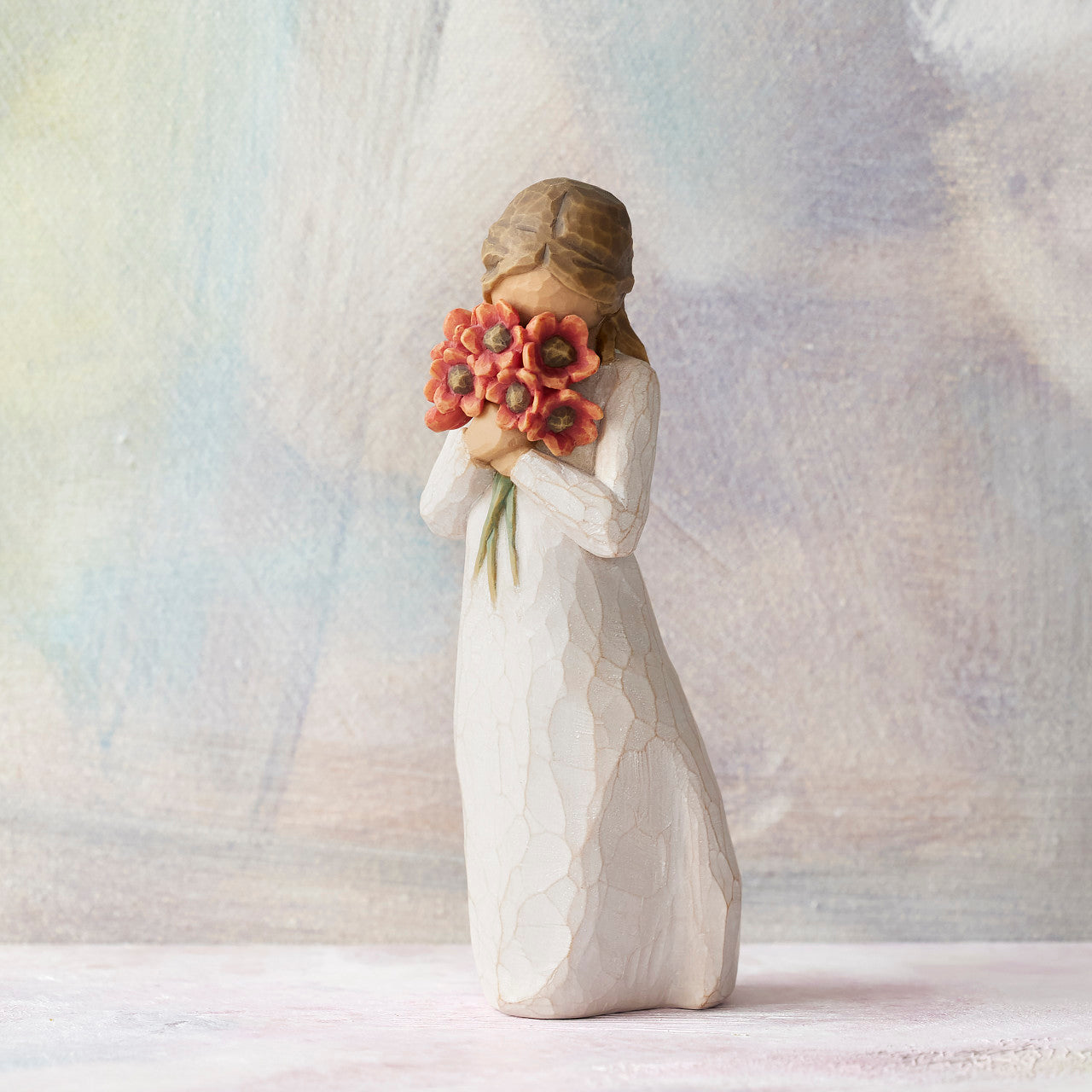 Surrounded By Love Sculpted Figure by Susan Lordi | Willow Tree