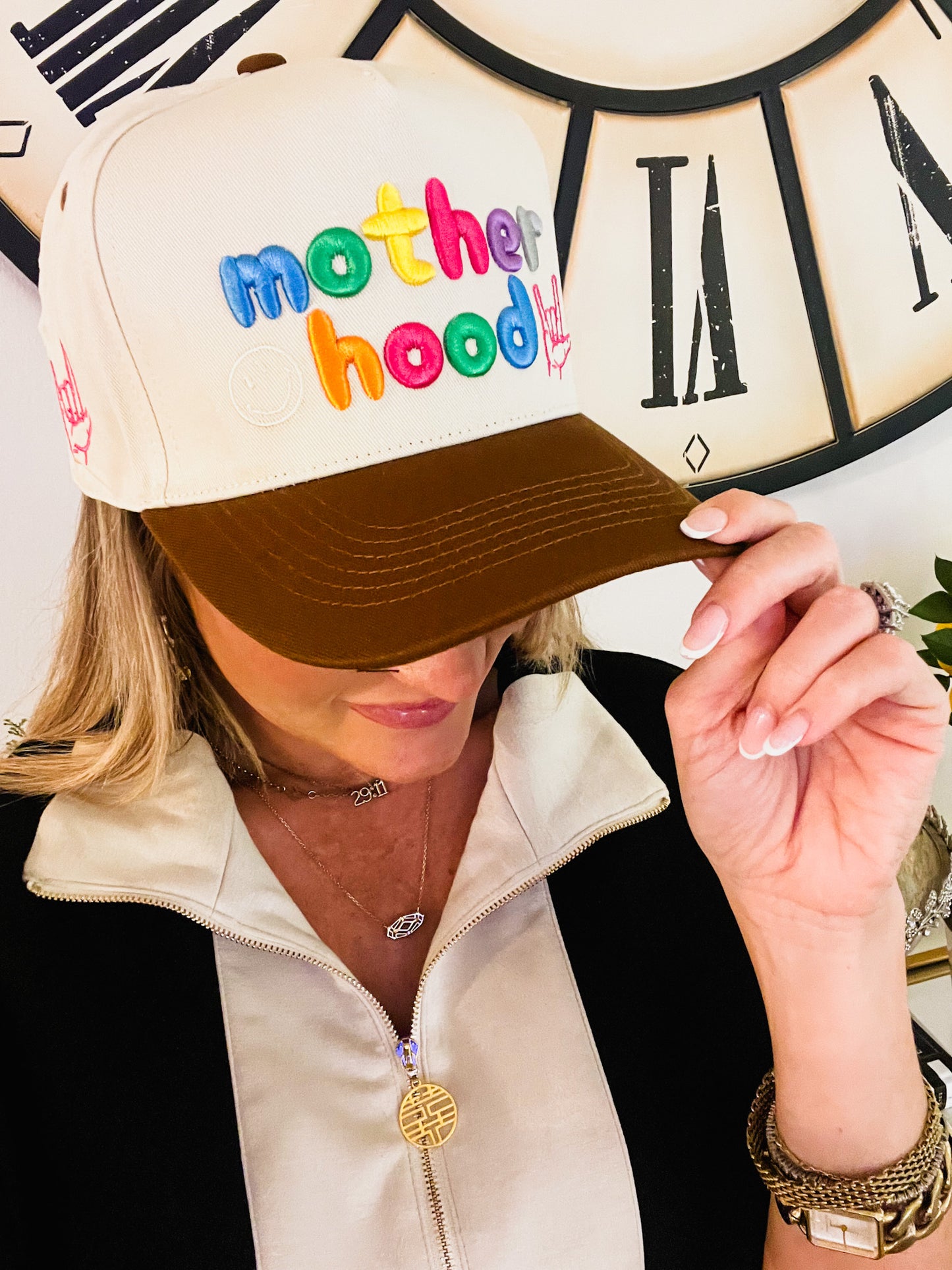 Colorful Mother Hood Hat
