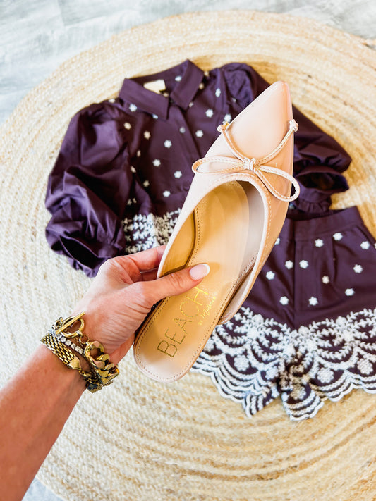 Beach by Matisse Reggie Patent Mule - Nude