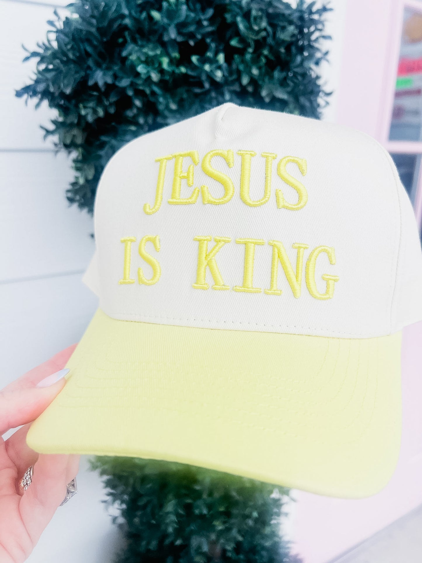 Jesus Is King Hat
