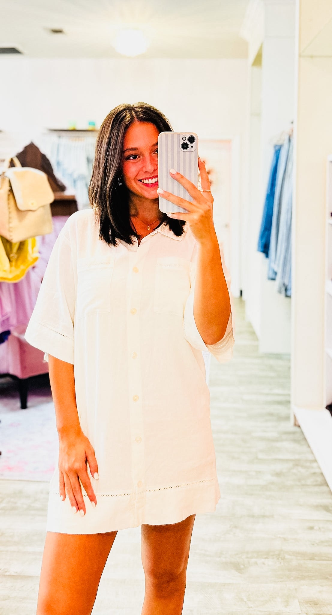 Z Supply Condesa Mini Dress - White