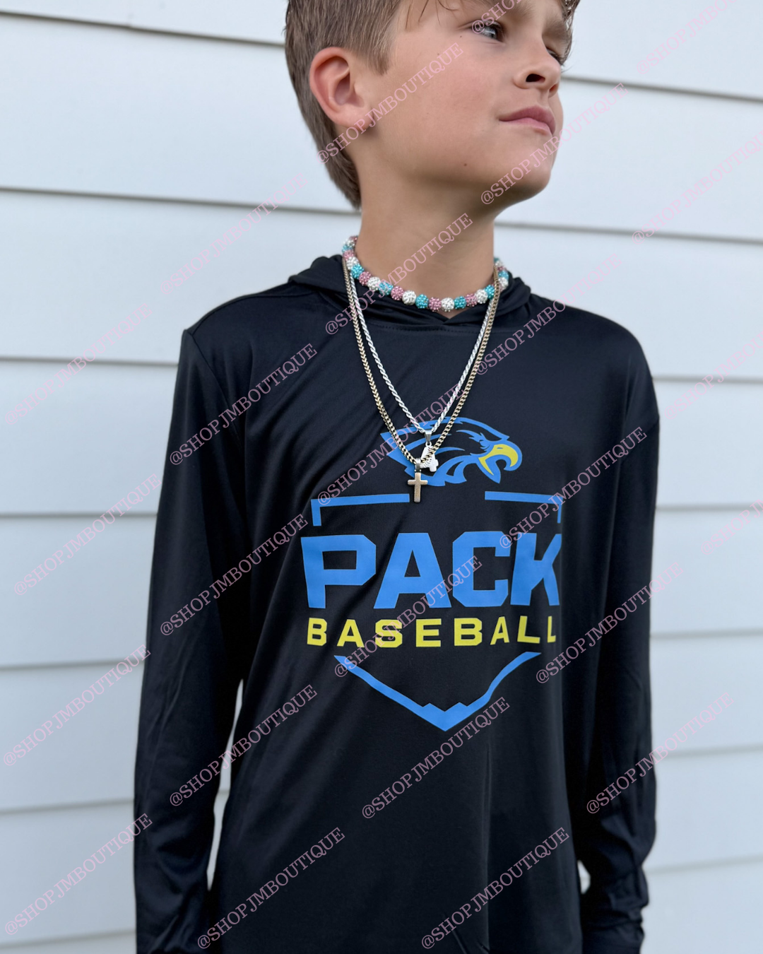 PRE ORDER Design 50 - Youth L/S Hoodie - Black