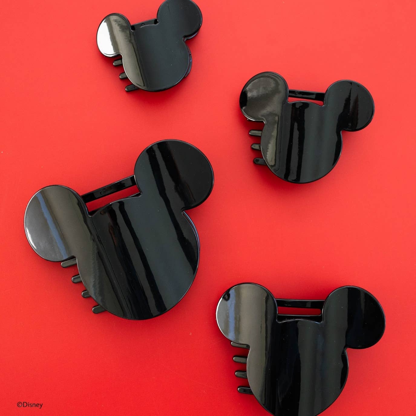 Disney: Mickey Mouse Shaped | Large | Flat Hair Clip