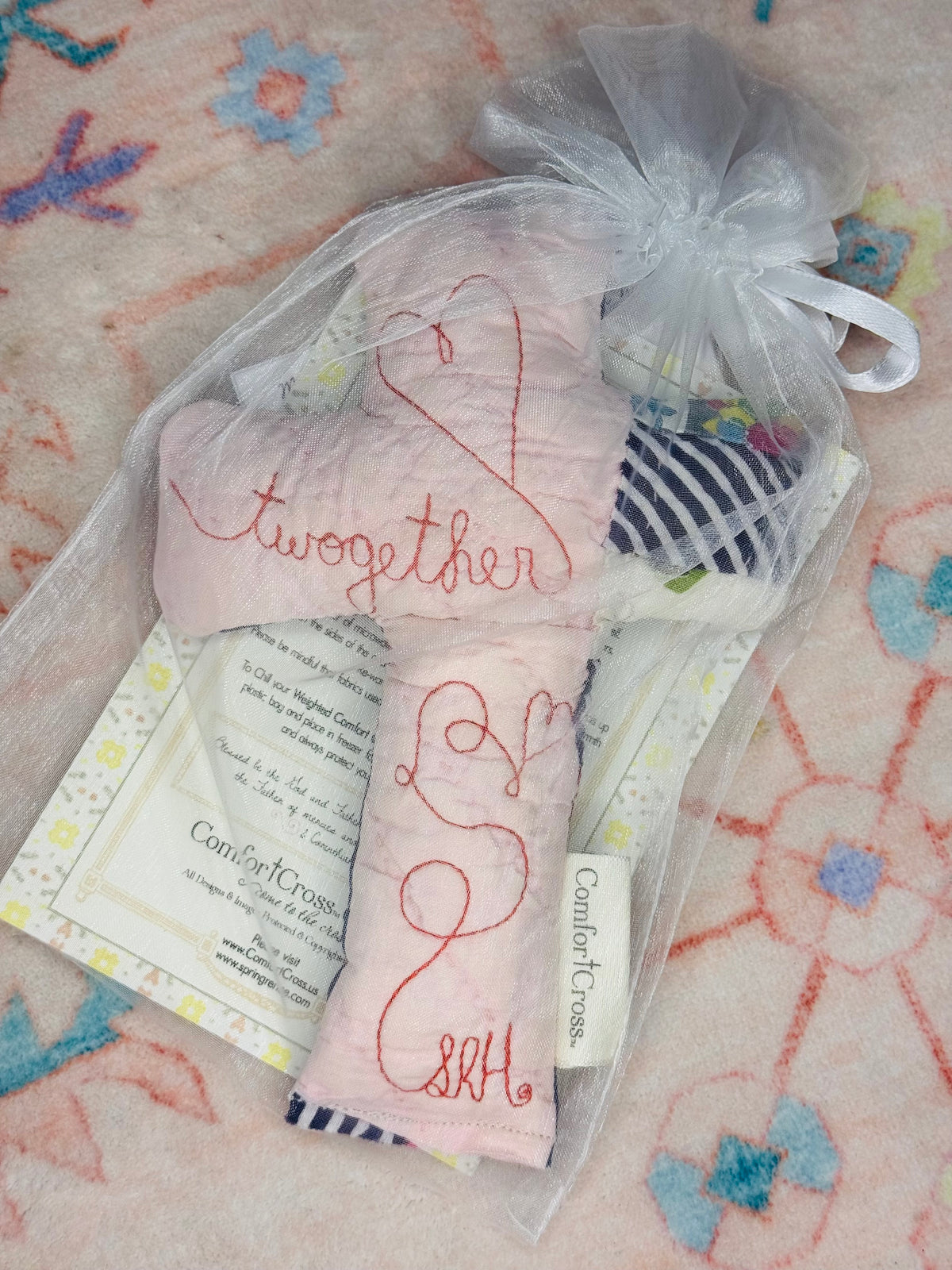 Comfort Crosses - Together (Hearts) - Lavender Scent