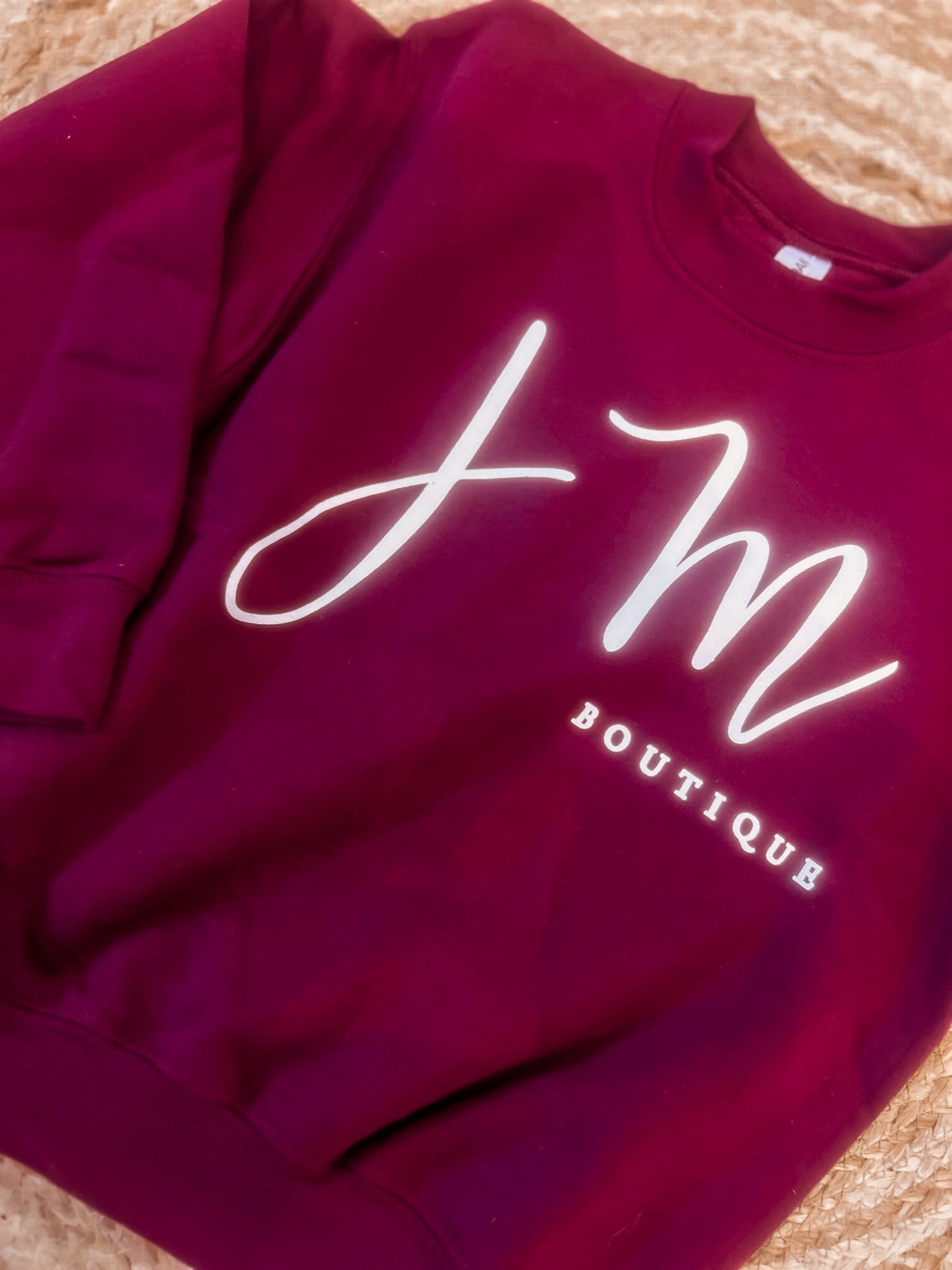 JM Tiny Original Sweatshirt - Maroon