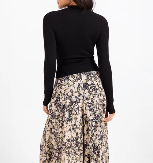 Ronan Knit Top - Black