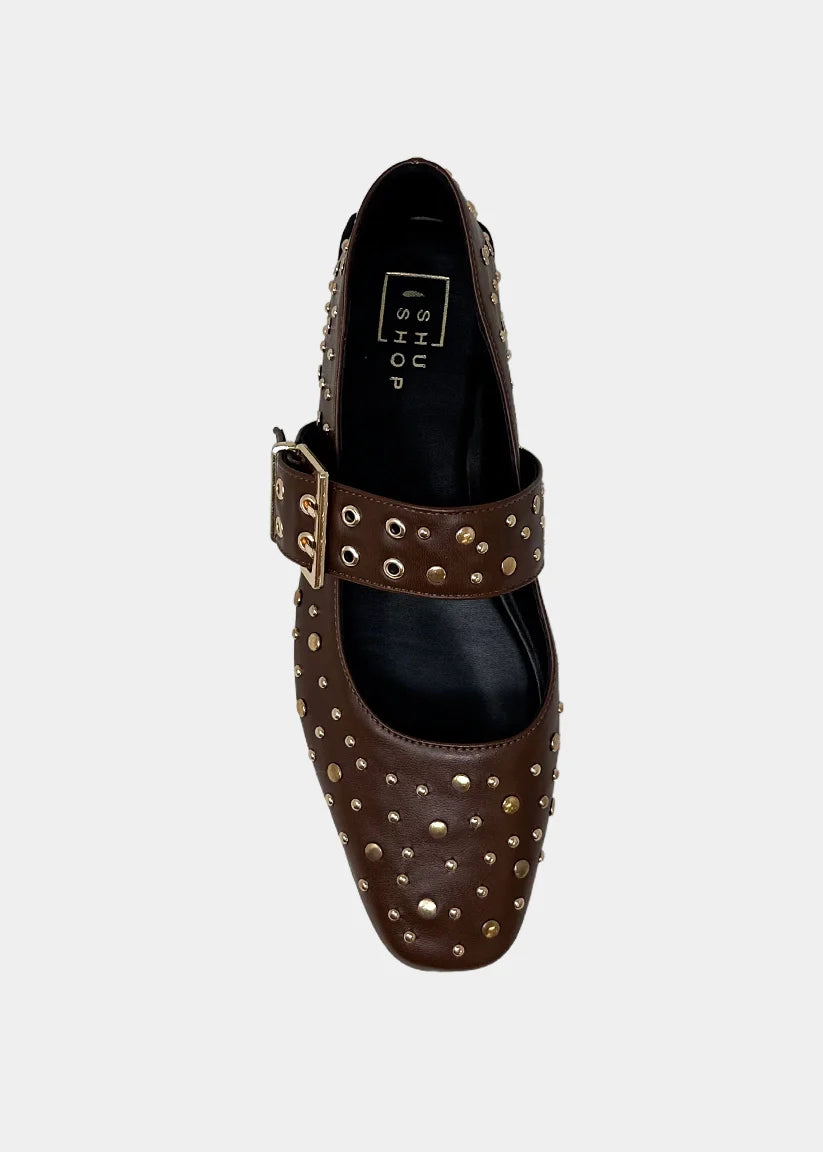 Avril Flat - Brown