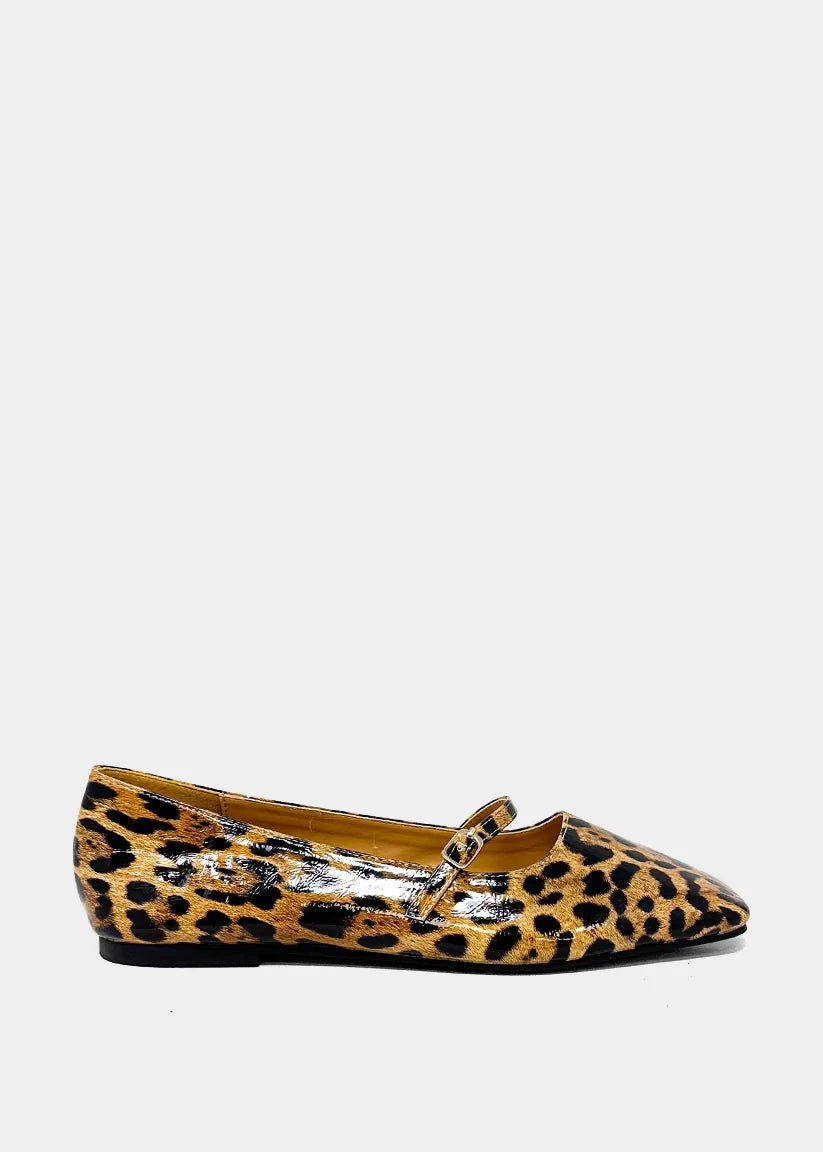 Adele Mary Jane - Leopard Print
