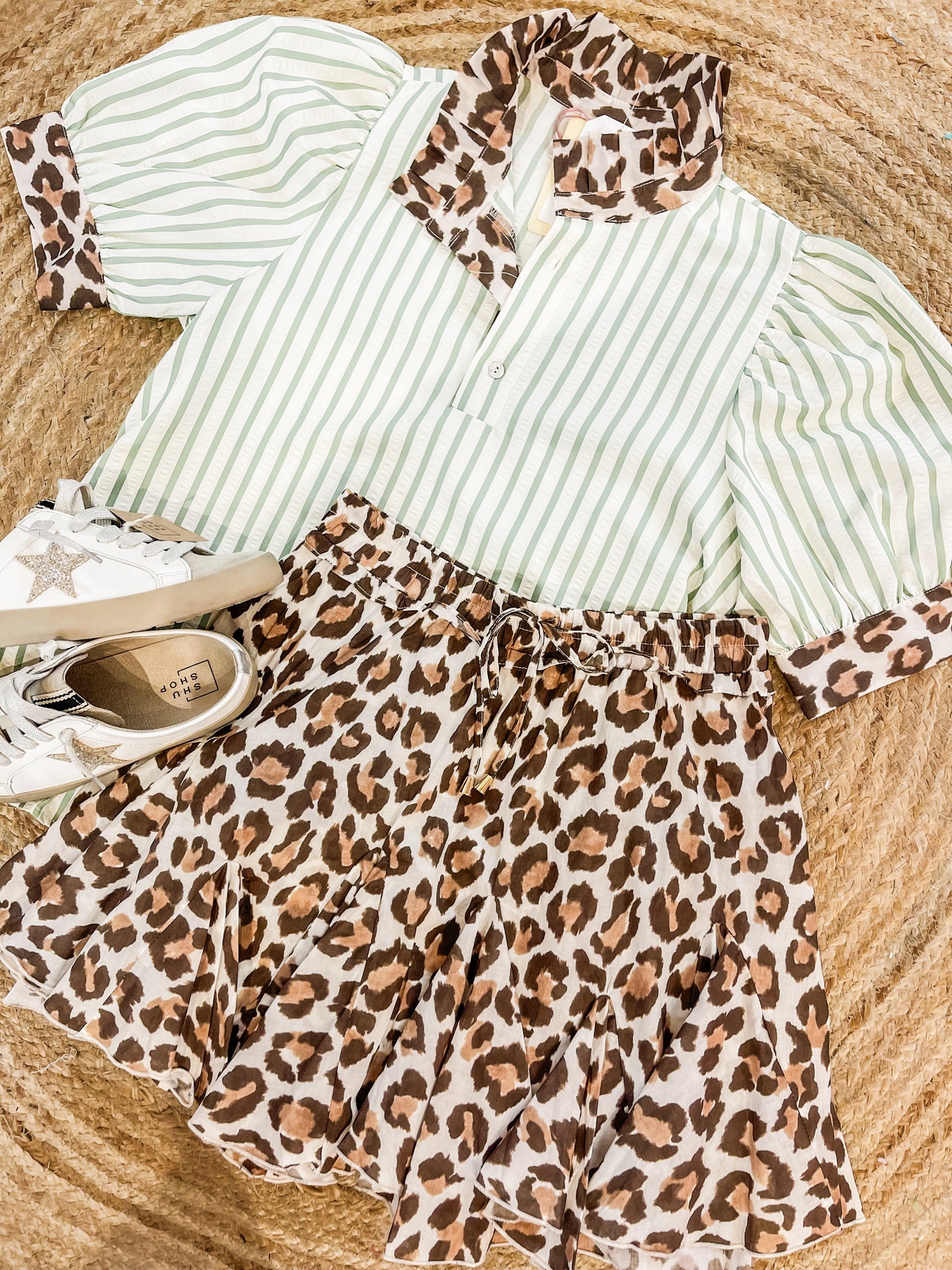 Wild Card Animal Print Skirt