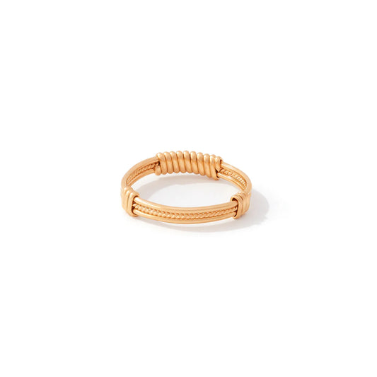 Be Kind Ring - Gold - 14K Gold Artist Wire