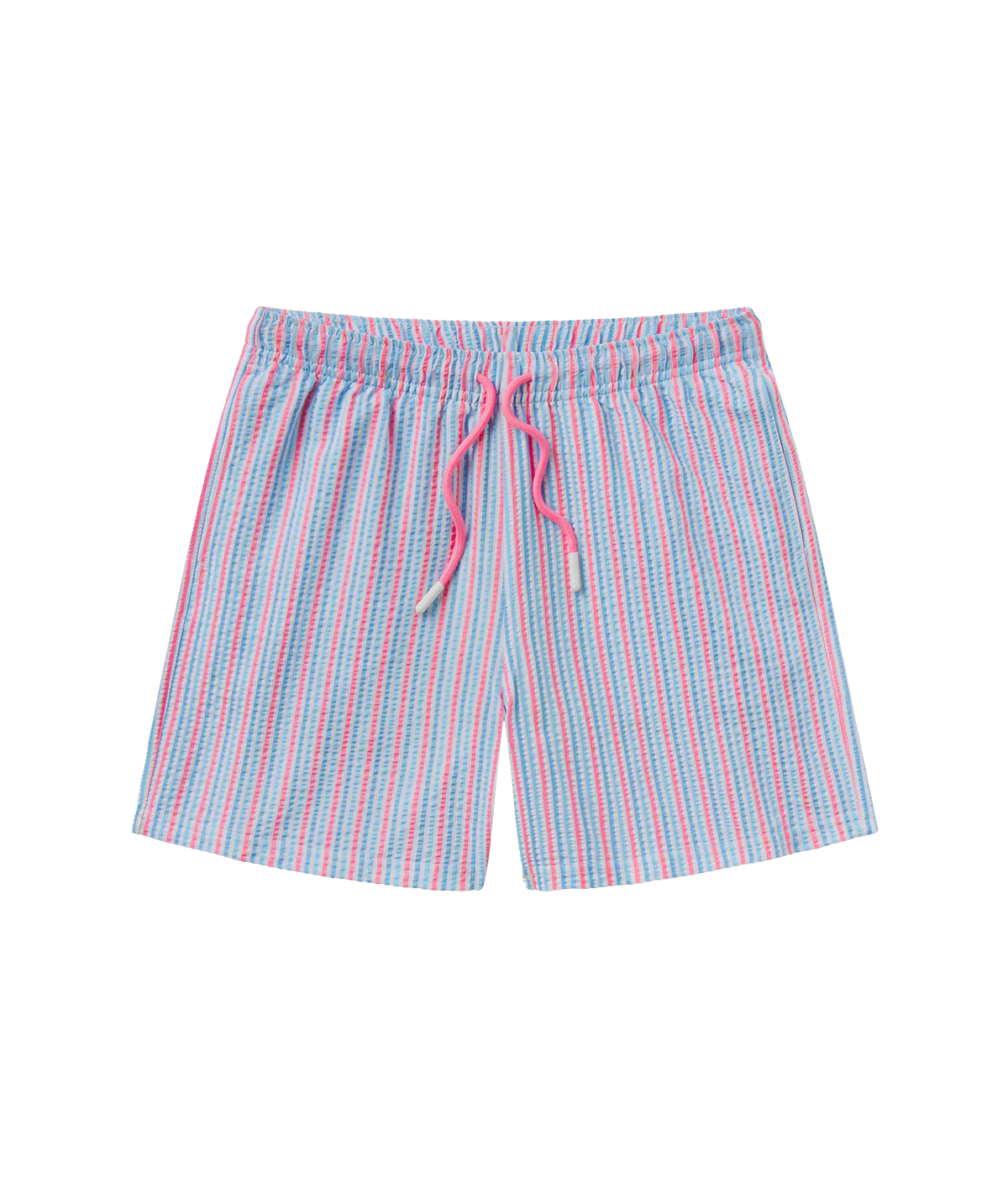 SSCO Boys Clubhouse Seersucker Swim Shorts - Berry Tide