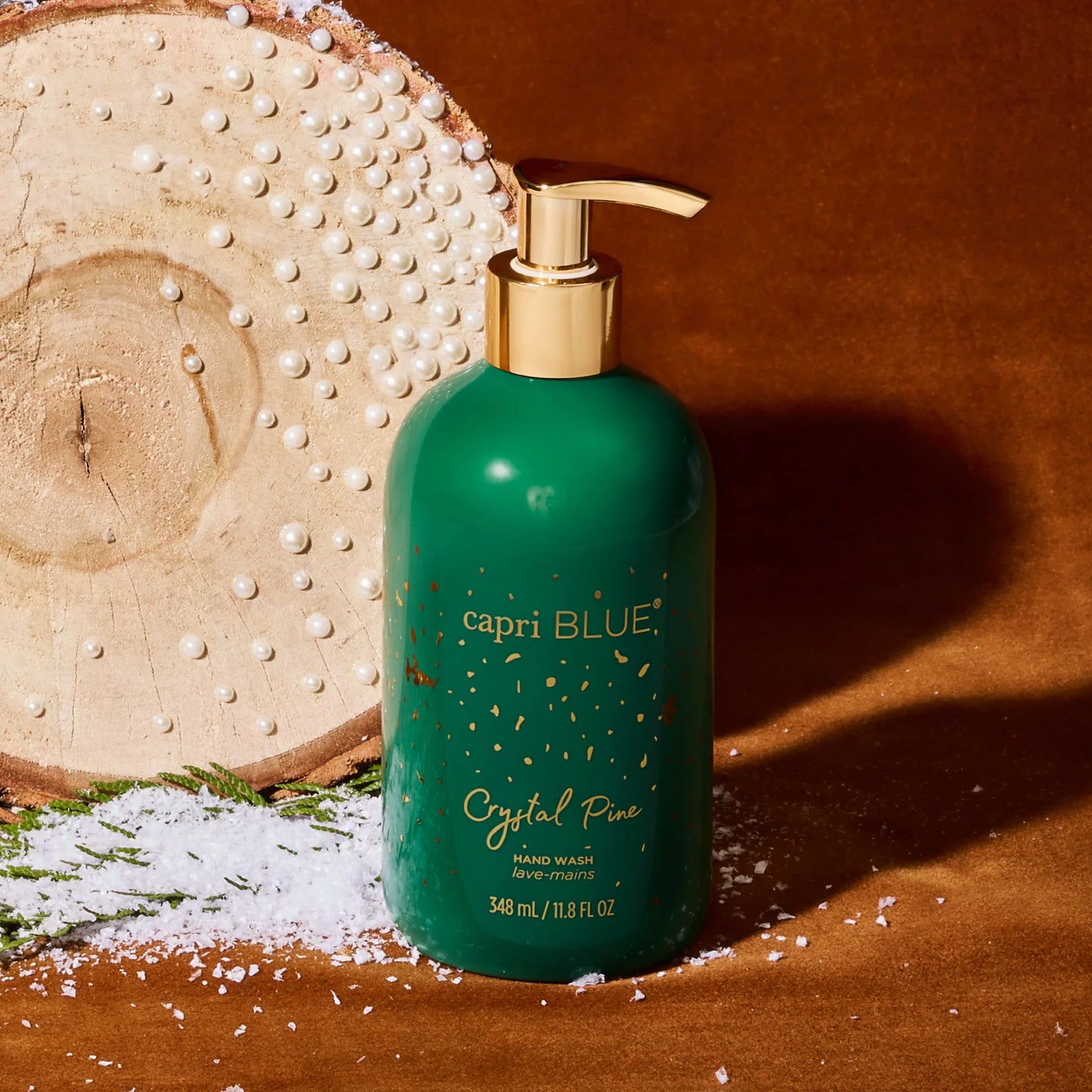 Capri Blue Glimmer Hand Wash 11.8oz - Crystal Pine