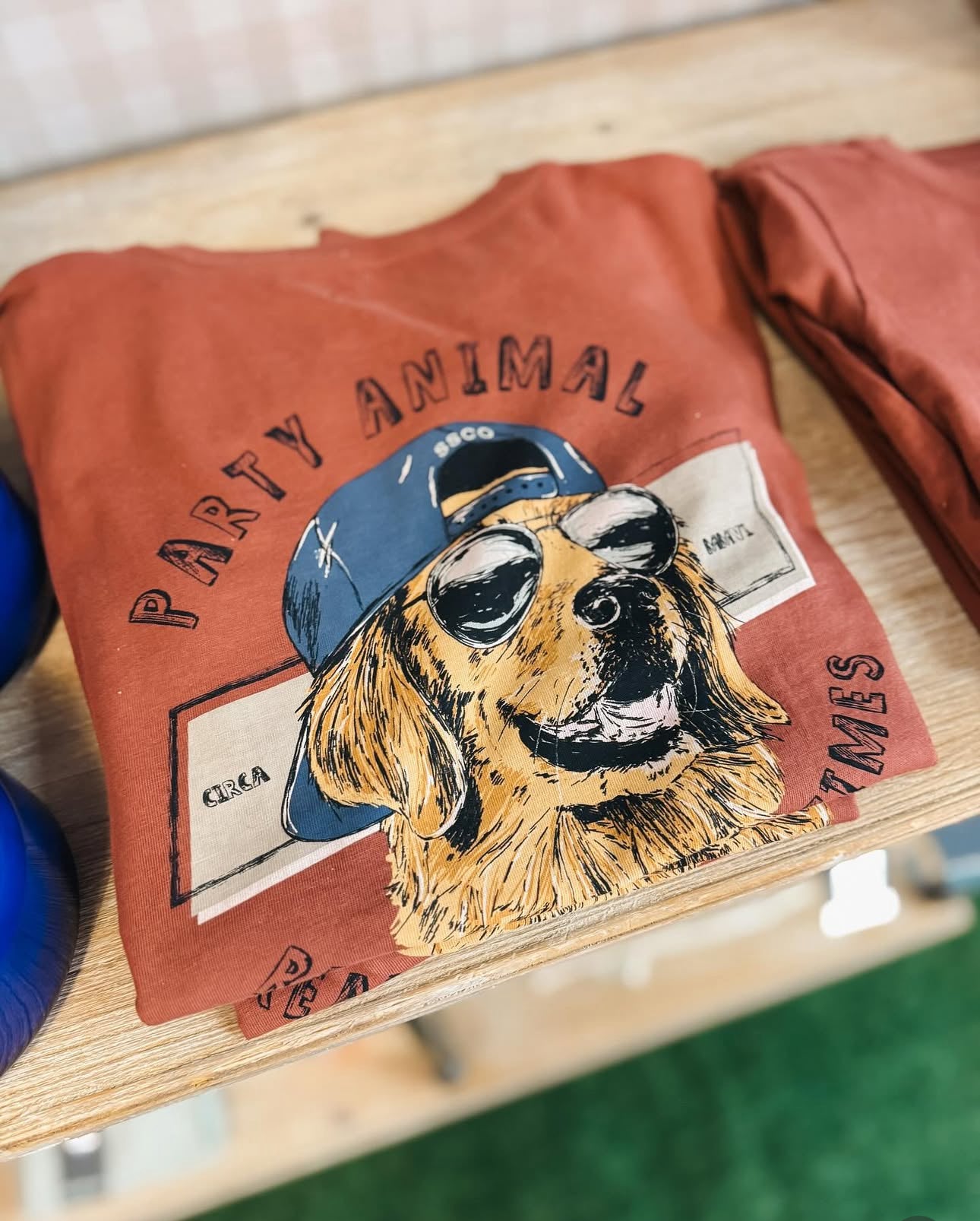 SSCO Party Animal Tee SS - Red River