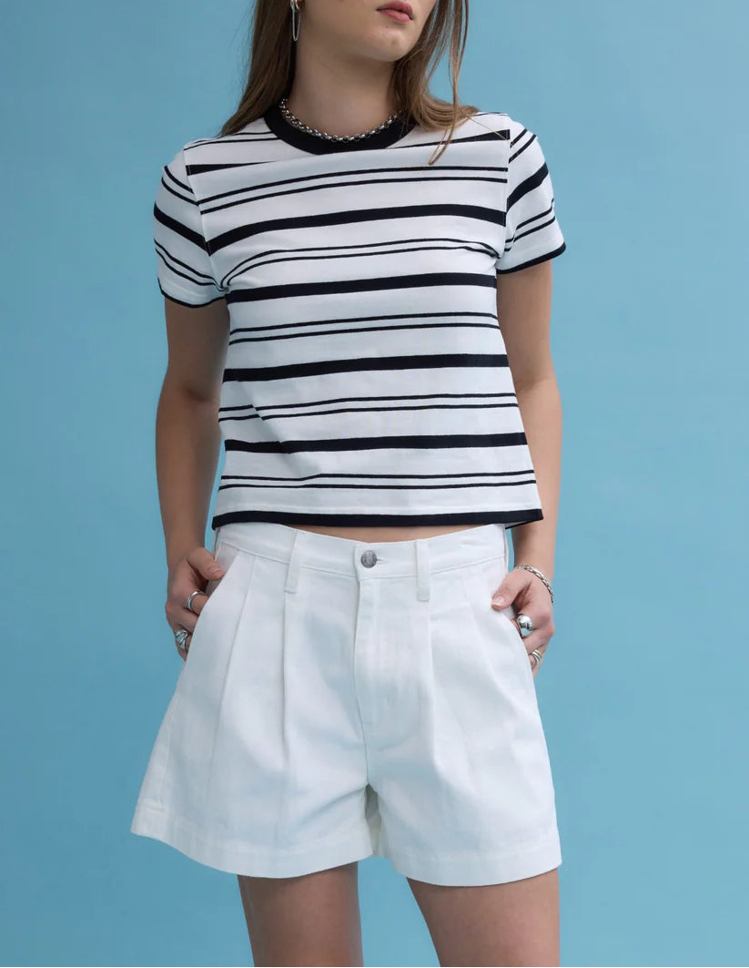 Daze Coronado Pleated Short - Lamb