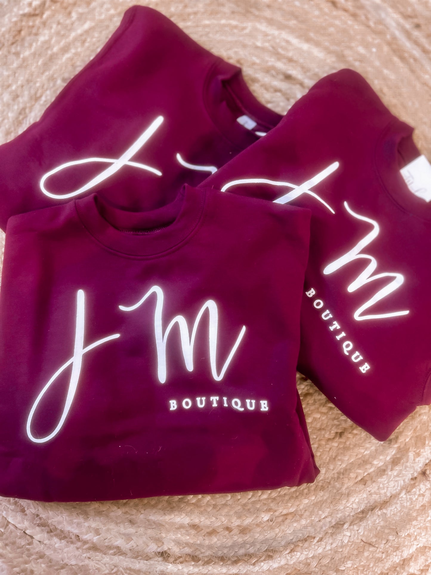 JM Tiny Original Sweatshirt - Maroon