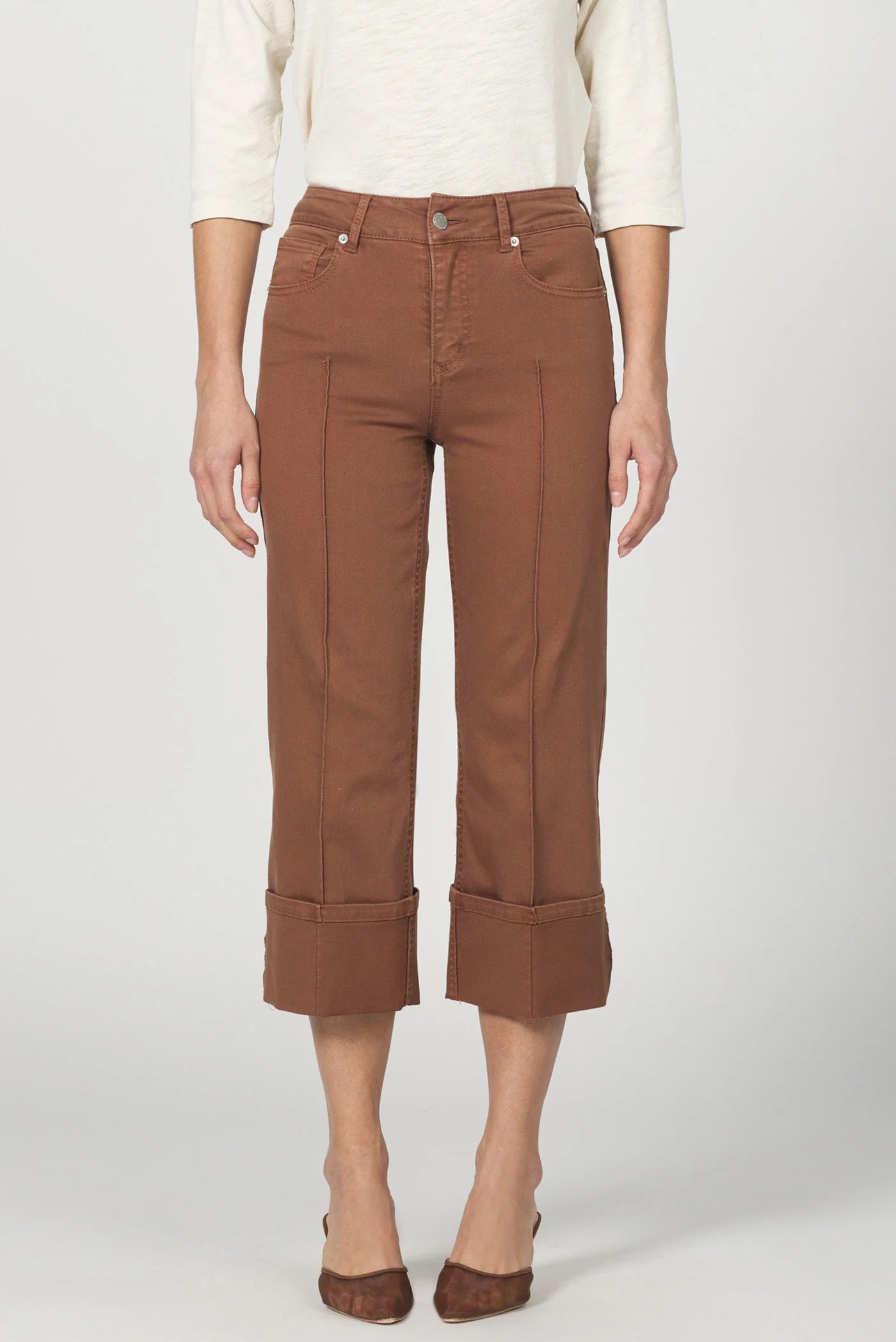 Dear John Holly Straight Leg Jean - Cappuccino
