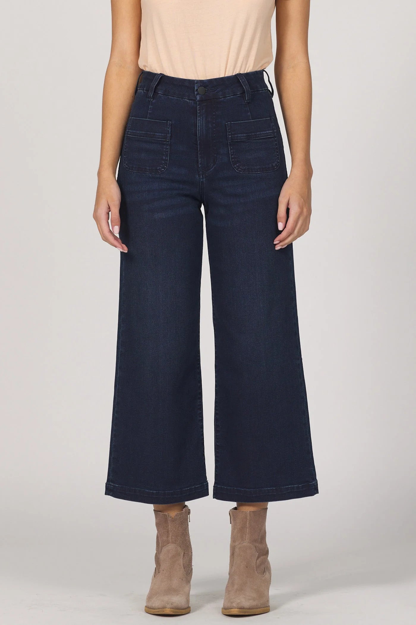 Dear John Audrey Wide Leg Jean - Roselle