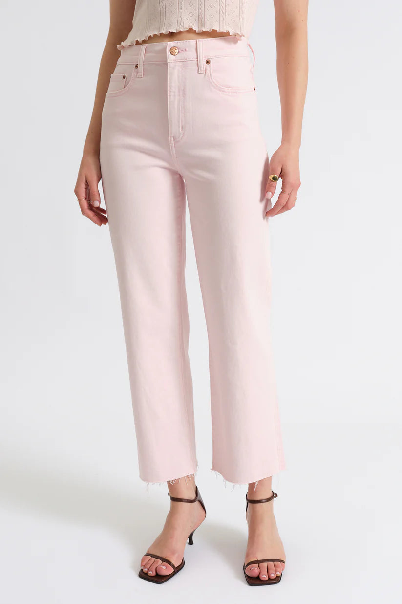 Daze Pleaser High Rise Denim - Think Pink