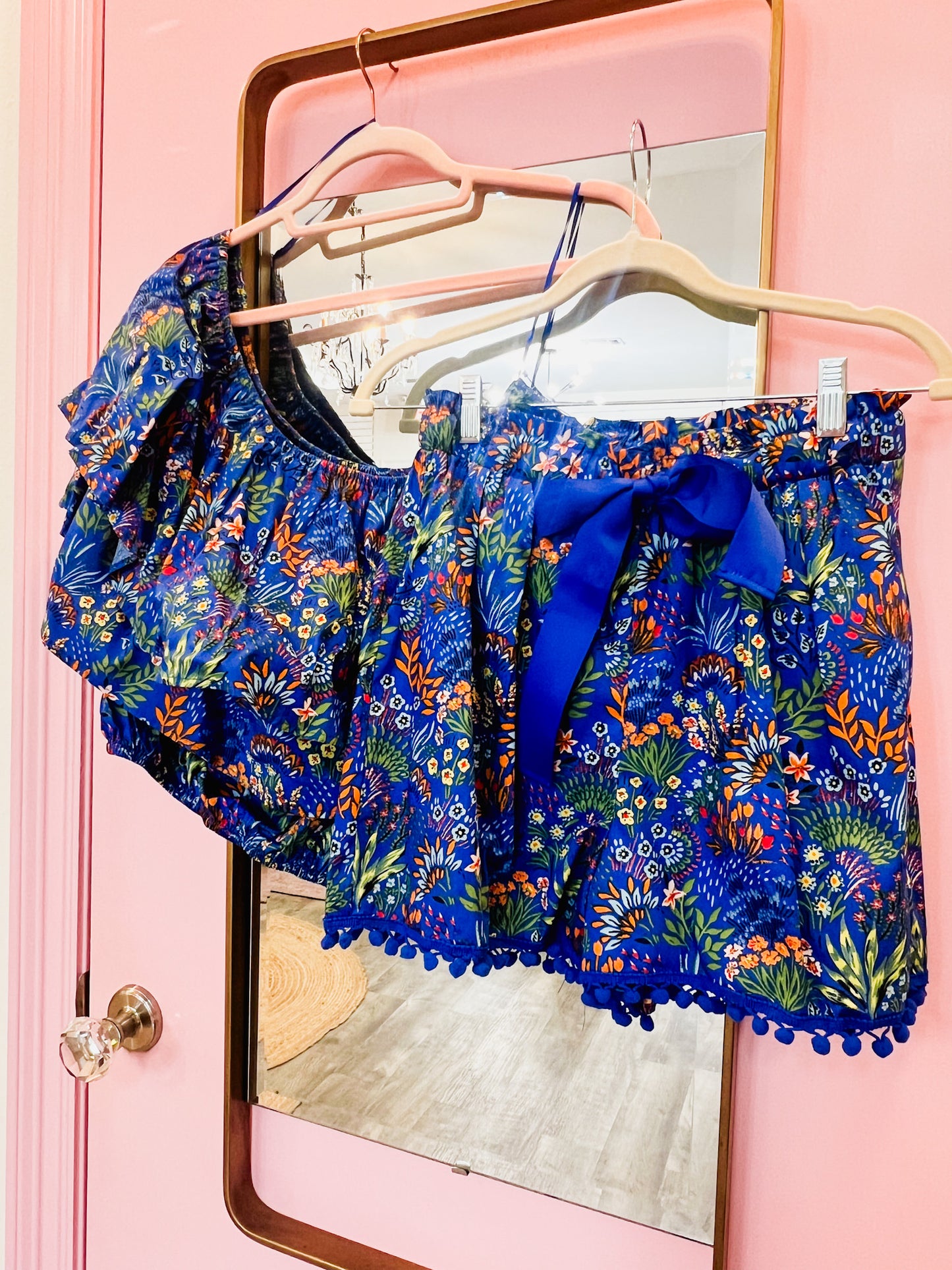 Escaping Reality Ruffle One Shoulder Top