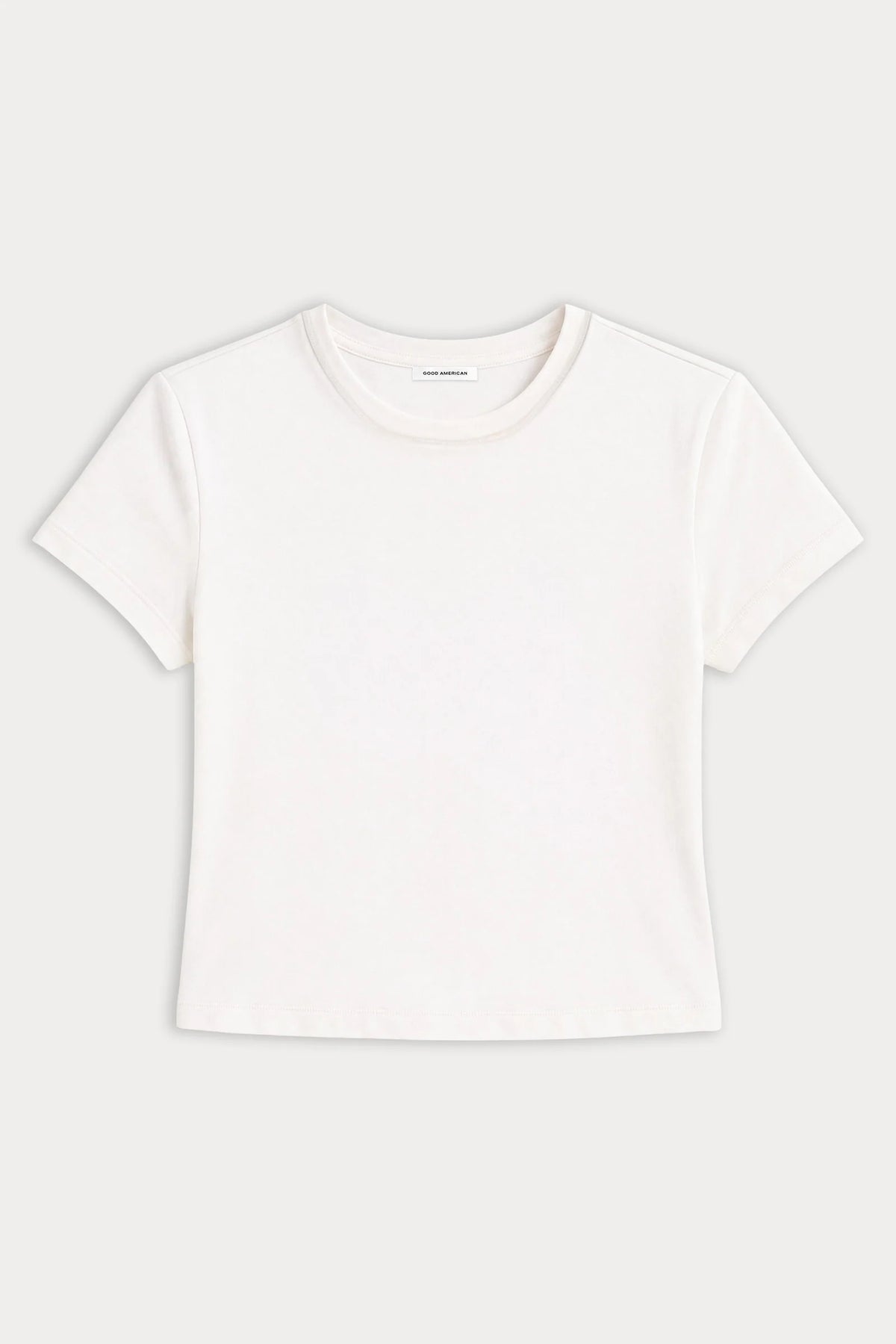 Good American The Cap Sleeve Tee - White
