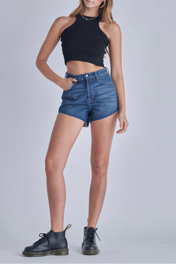 Hidden Sofie Slanted Hem Shorts