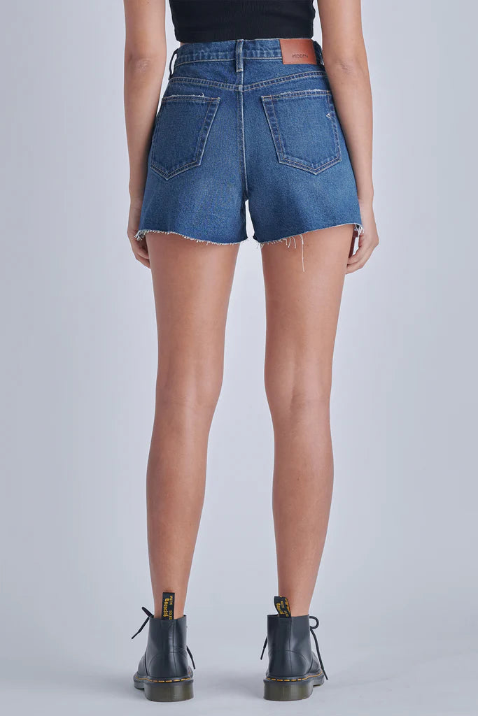 Hidden Sofie Slanted Hem Shorts