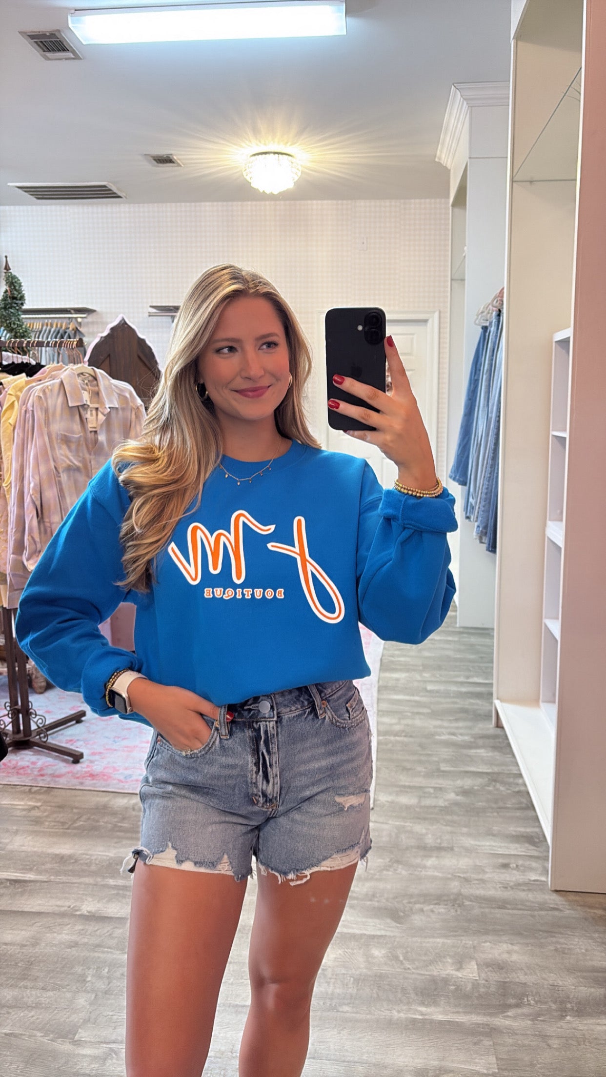 JM Original Sweatshirt - Sapphire