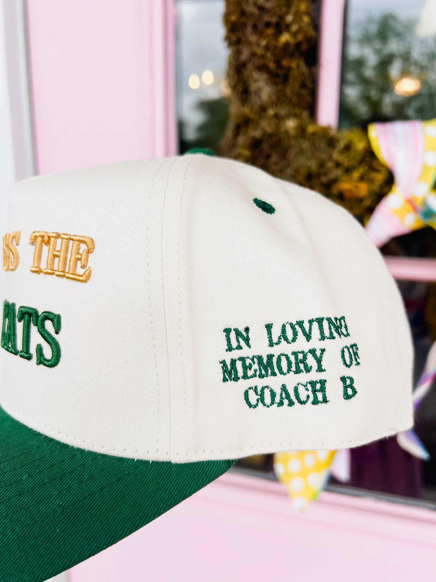 God Bless The Wildcats Hat - Coach B Edition