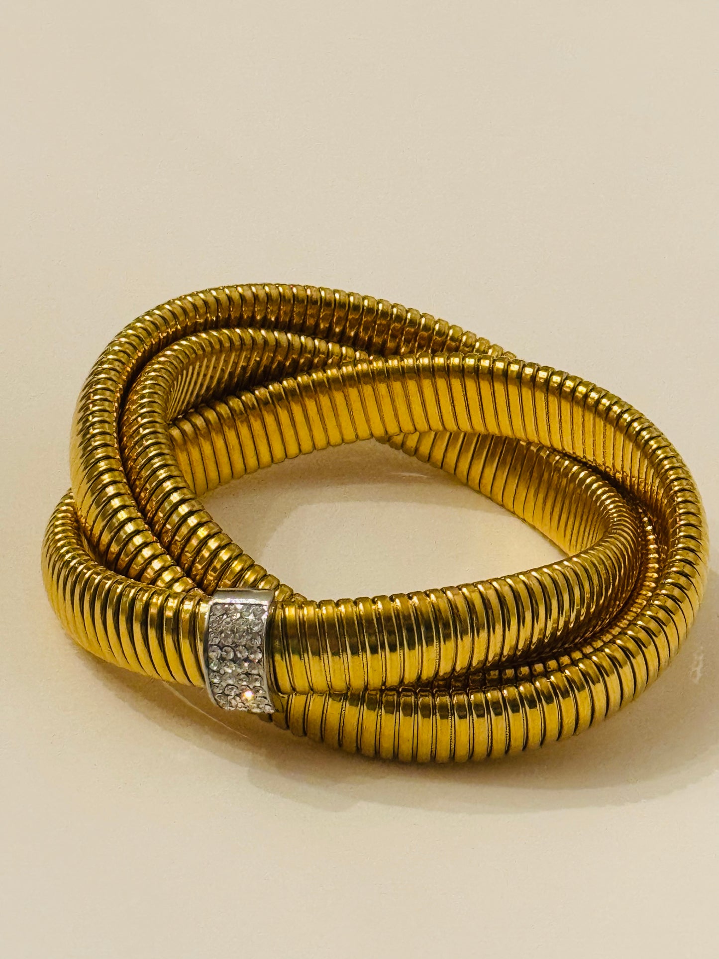 Charlotte Gold Chunky Bracelet