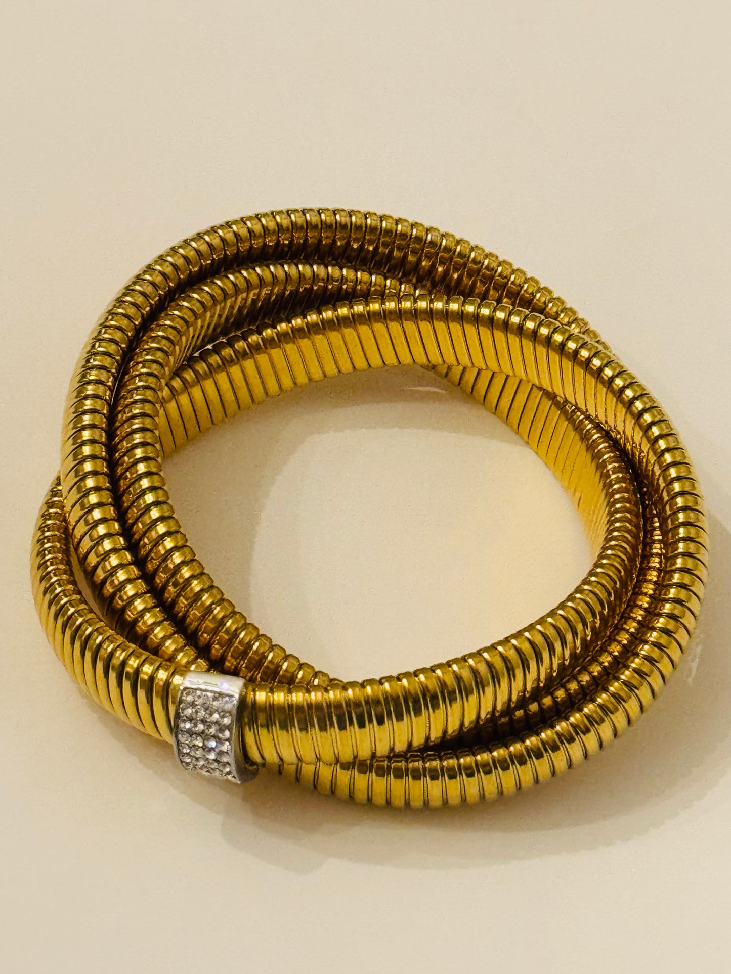 Charlotte Gold Chunky Bracelet