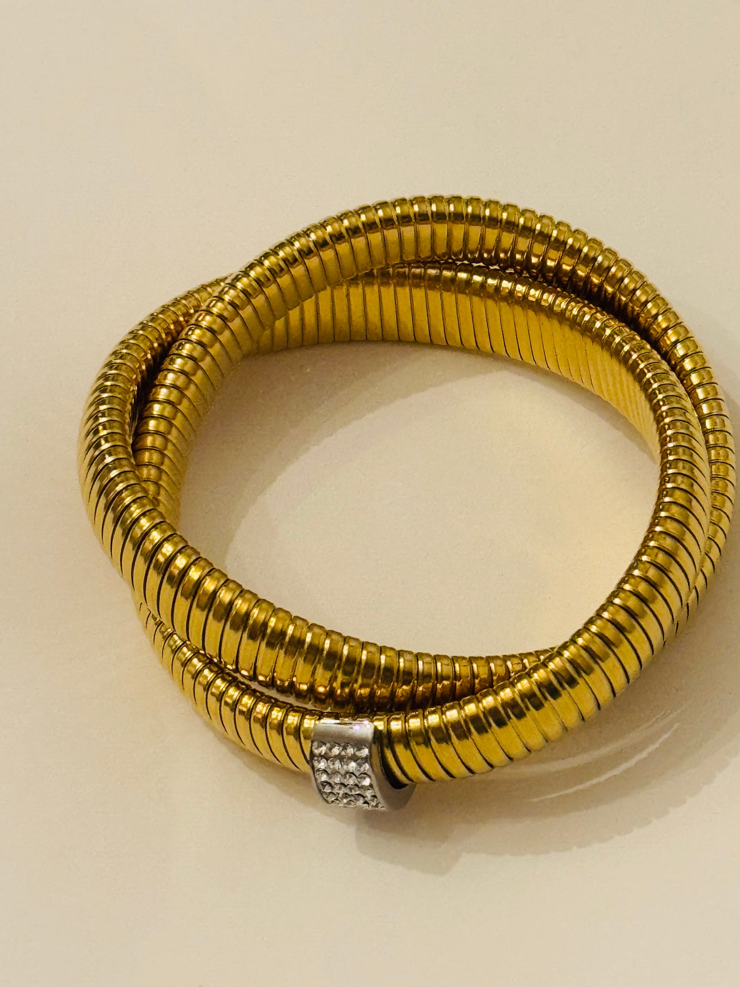 Tiana Gold Chunky Bracelet