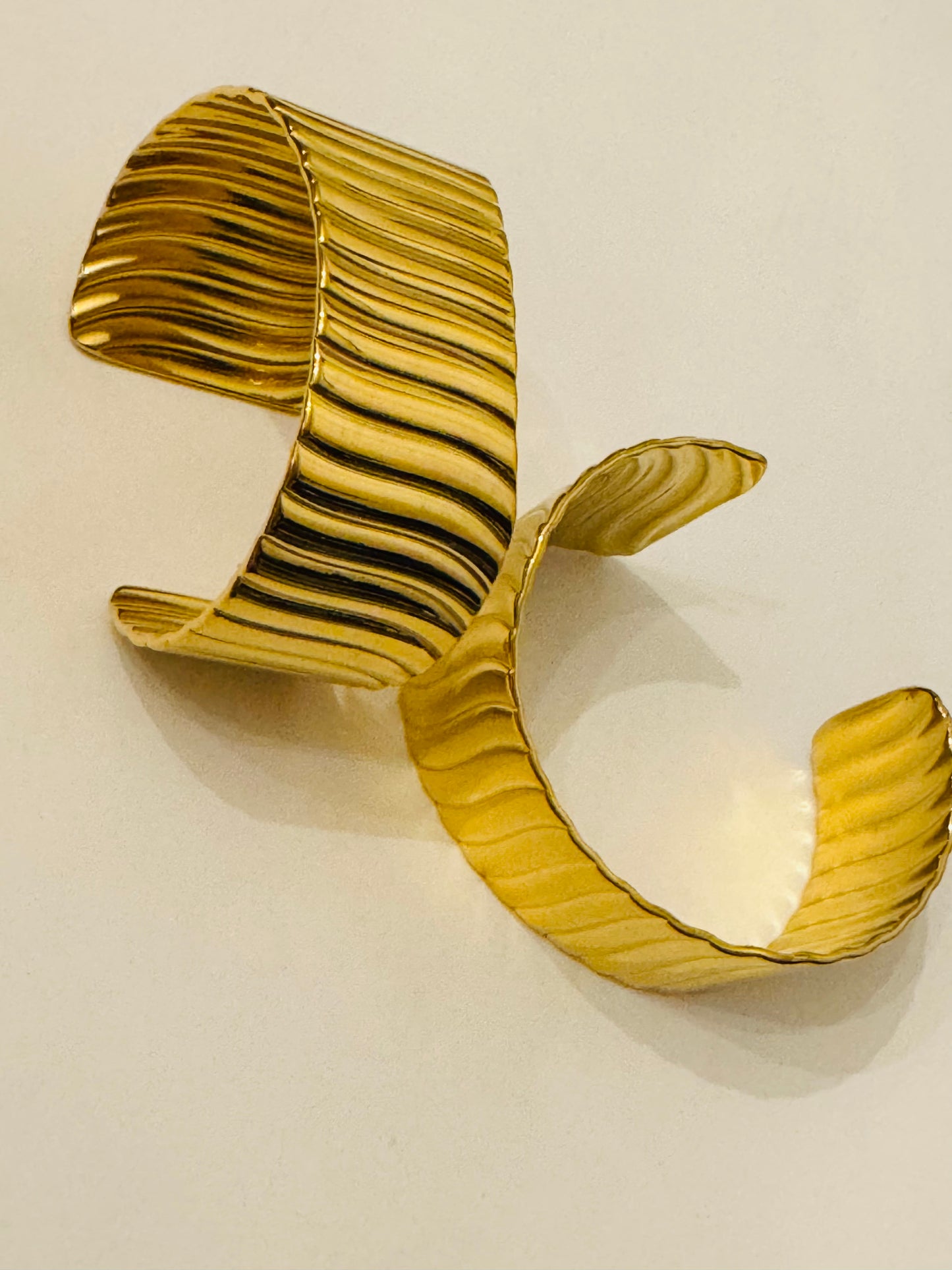Mabel Gold Chunky Bangle