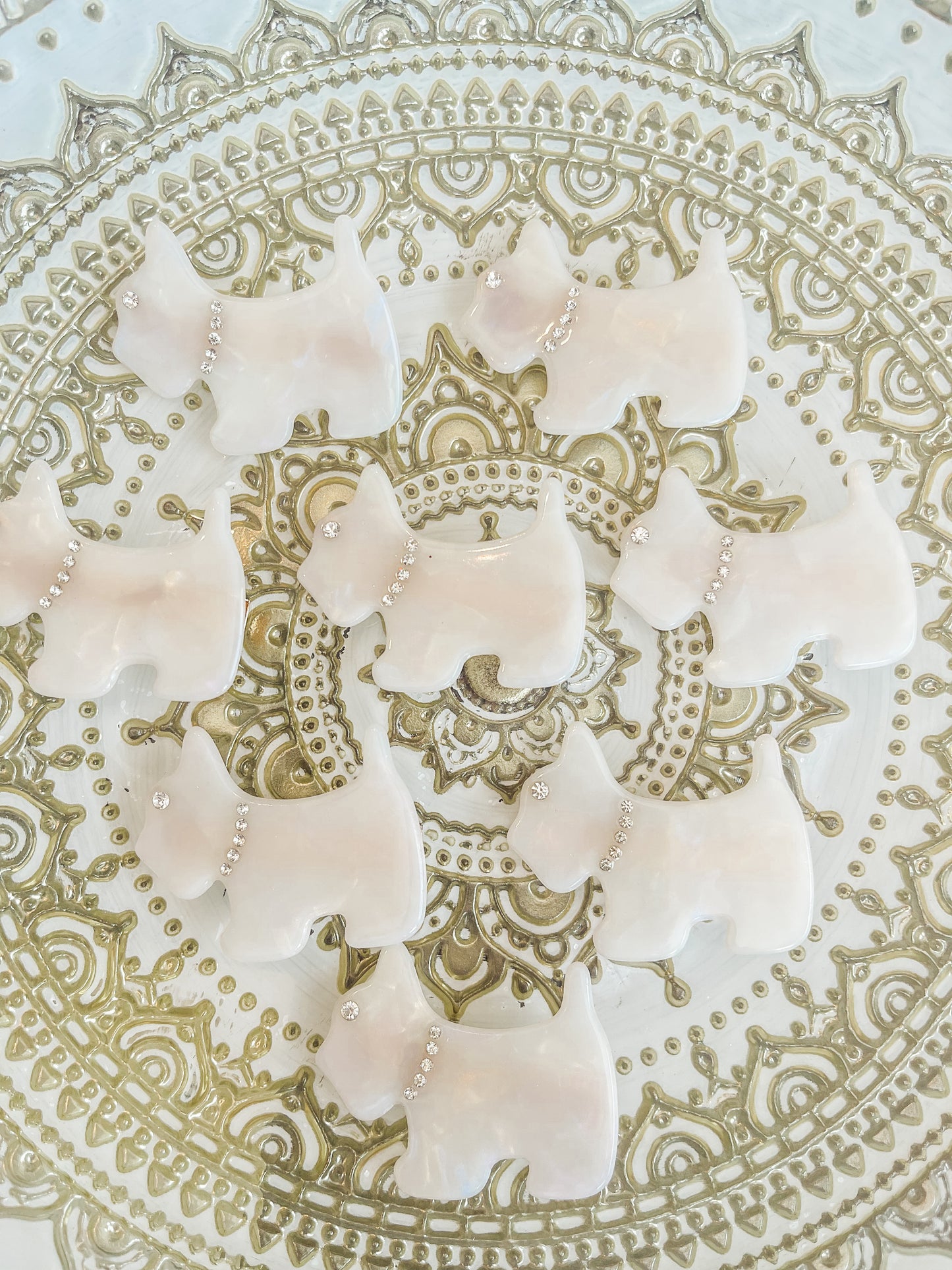 Scottie Dog Hair Barrette