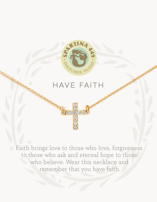 Sea La Vie Have Faith Necklace by Spartina 449
