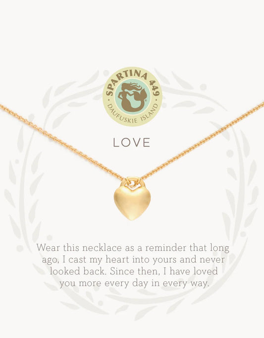 Sea La Vie Necklace Love/Heart by Spartina 449