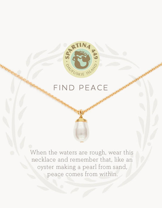 Sea La Vie Find Peace Necklace by Spartina 449