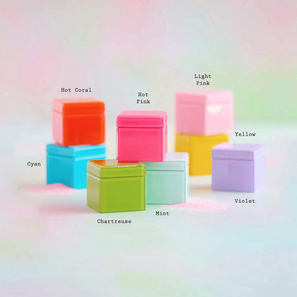 Glitterville Glass Rainbow Box