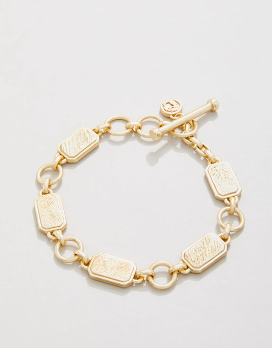 Bascom Toggle Bracelet Gold by Spartina 449